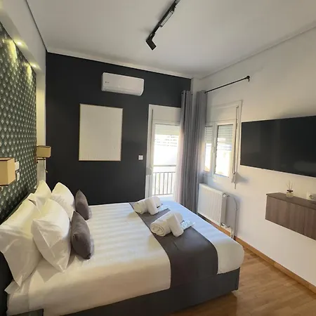 Ferienwohnung Acropolis Golden View Penthouse Athen Exterior foto