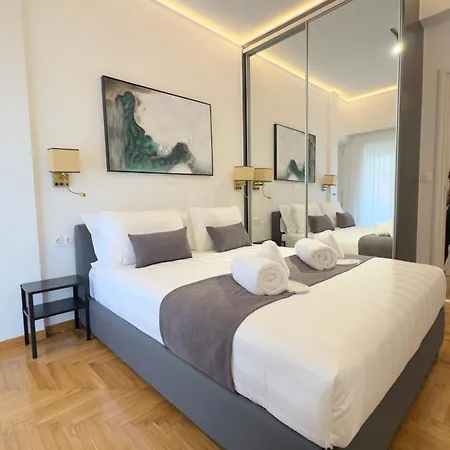 Ferienwohnung Acropolis Golden View Penthouse Athen Exterior foto